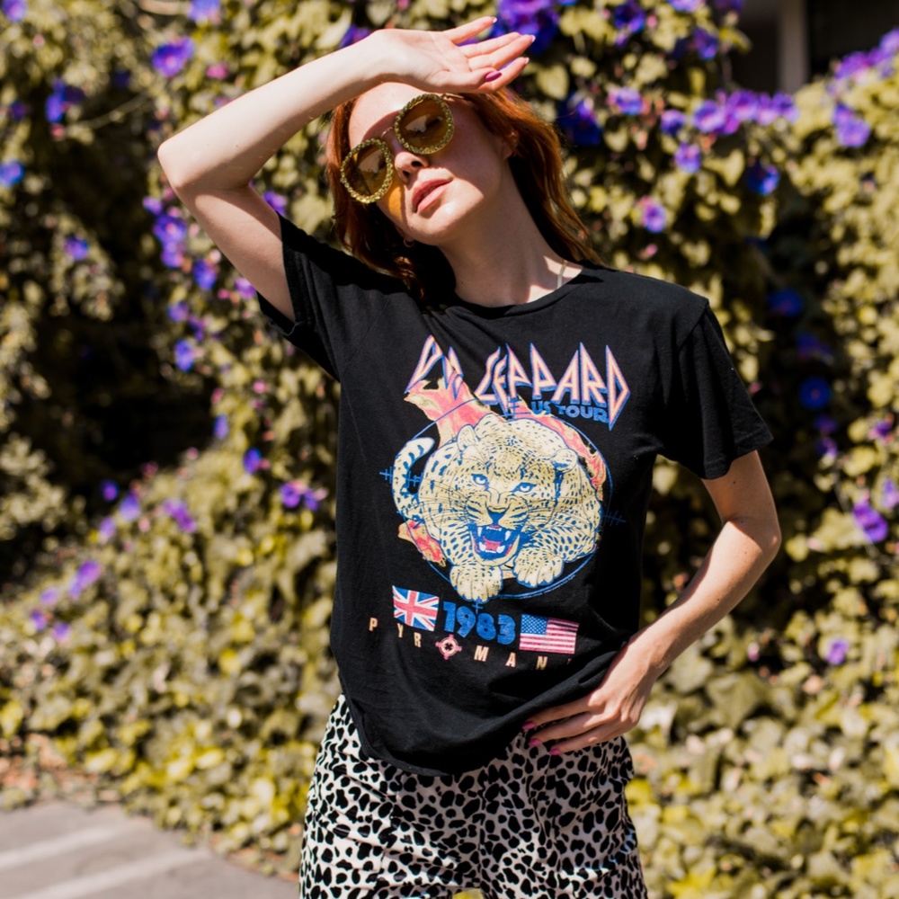 Def Leppard Pyro 83' Tee